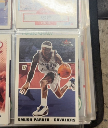 2003 Fleer Tradition #17 Smush Parker — front