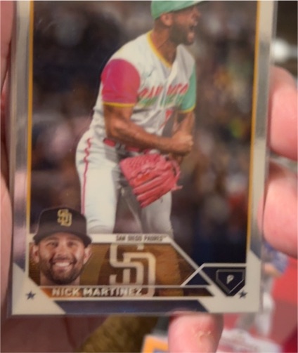 2023 Topps Update #US10 Nick Martinez — front