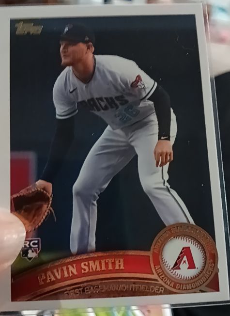 2021 Topps Archives #247 Pavin Smith Rookie Card Arizona Diamondbacks — front