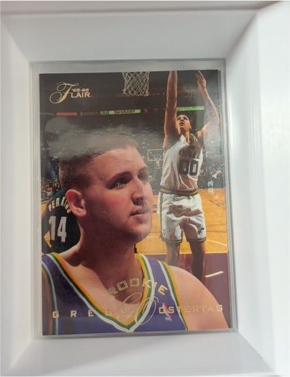1995-96 Flair #212 Greg Ostertag Rookie — front