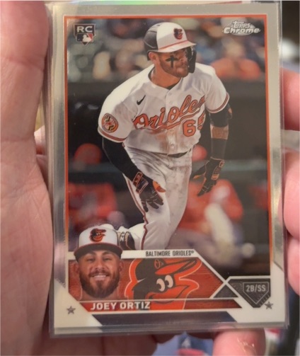 2023 Topps Chrome Update #USC216 Joey Ortiz — front