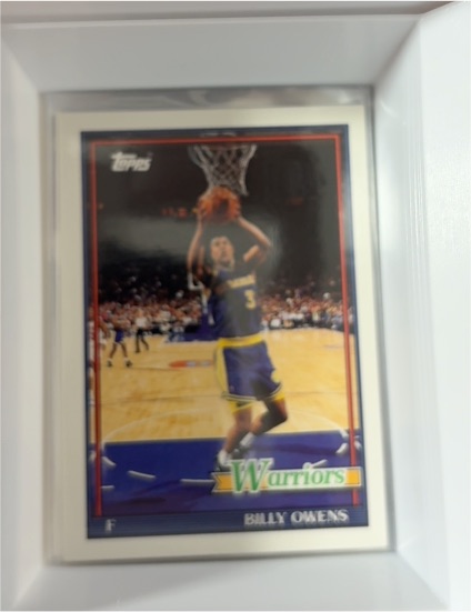1992-93 Topps Archives #147 Billy Owens — front