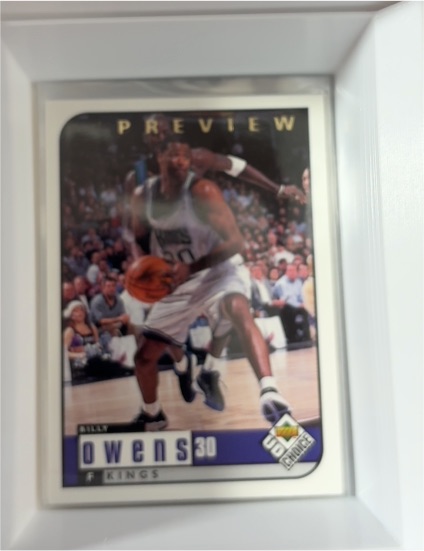 1998-99 Upper Deck UD Choice Preview #123 Billy Owens — front