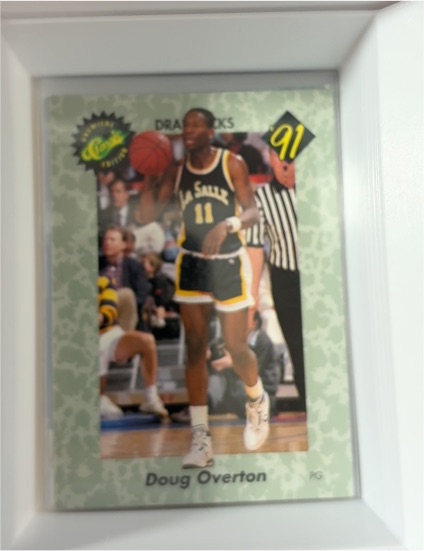 1991 Classic Draft Picks #30 Doug Overton — front