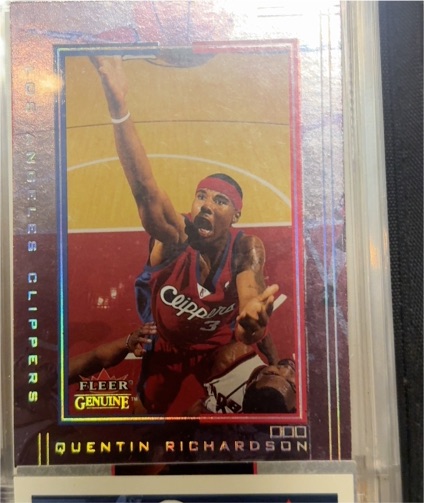 2001-02 Fleer Genuine #114 Quentin Richardson — front