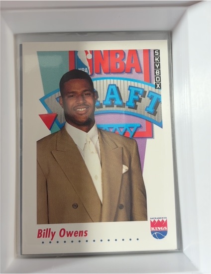 1991-92 Skybox #515 Billy Owens — front