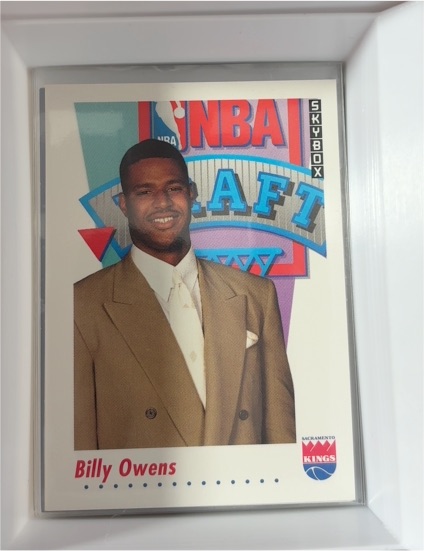1991-92 Skybox #515 Billy Owens — front