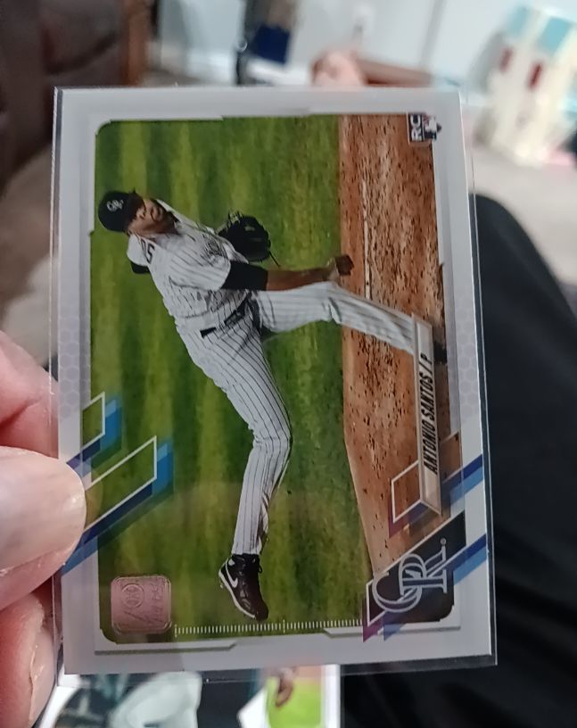 2021 Topps Update #US85 Antonio Santos — front