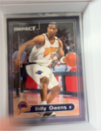 1999-00 Skybox Impact #192 Billy Owens — front