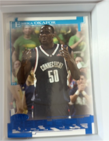 2004 Press Pass #20 Emeka Okafor — front