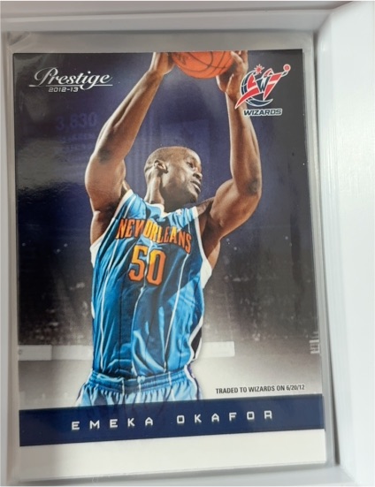 2012-13 Panini Prestige #109 Emeka Okafor Washington Wizards — front