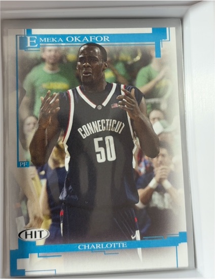 2005 SAGE Hit #50 Emeka Okafor — front