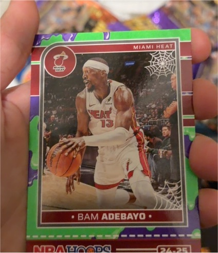 2024-25 Panini Haunted Hoops #135 Bam Adebayo — front