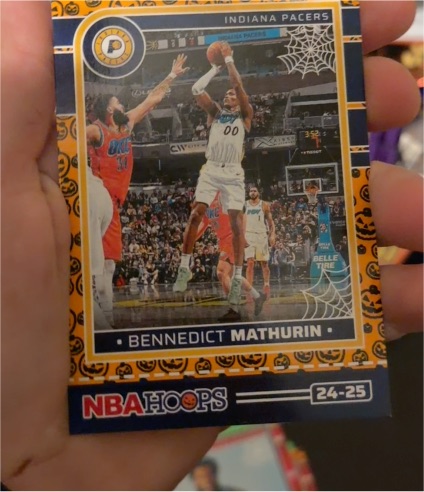 2024-25 Panini Haunted Hoops #82 Bennedict Mathurin — front