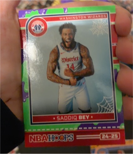 2024-25 Panini Haunted Hoops #49 Saddiq Bey — front