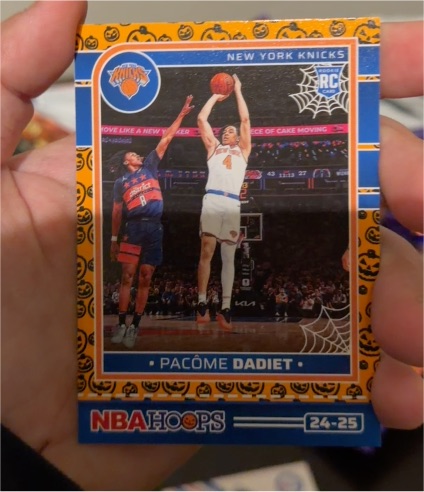 2024-25 Panini Haunted Hoops #234 Pacome Dadiet — front