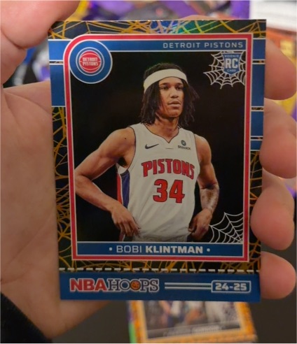 2024-25 Panini Haunted Hoops #262 Bobi Klintman — front