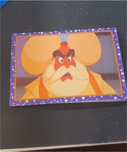 1993 Panini Aladdin #61 The Sultan's Problems Solved? — front