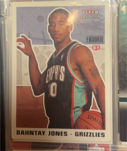 2003-04 Fleer Tradition #280 Dahntay Jones — front