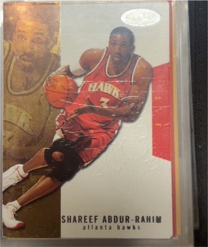 2003-04 Hoops Hot Prospects #1 Shareef Abdur-Rahim — front