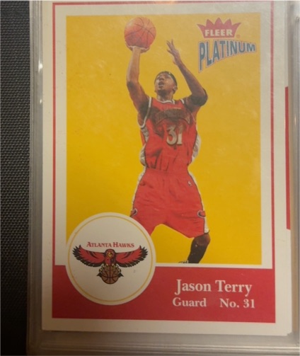 2003 Fleer Platinum #31 Jason Terry — front