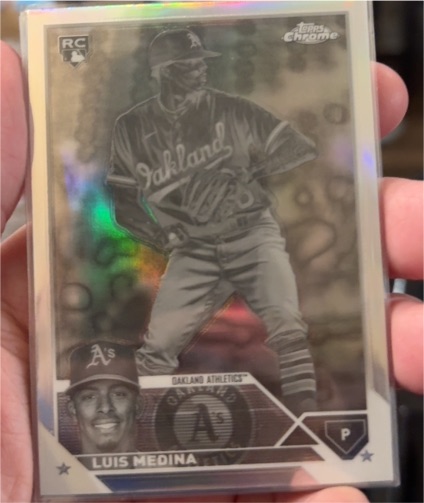 2023 Topps Chrome Update #USC2 Luis Medina — front