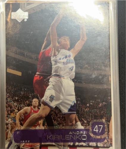 2002-03 Upper Deck #171 Andrei Kirilenko — front