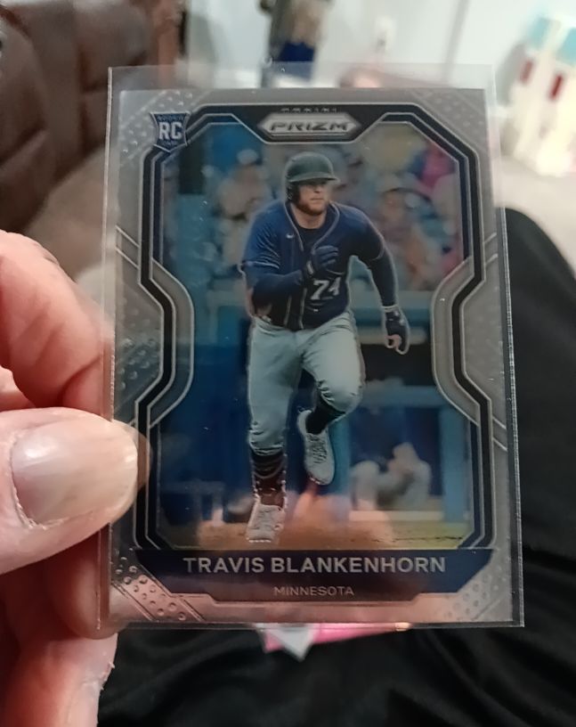 2021 Panini Prizm #122 Travis Blankenhorn — front