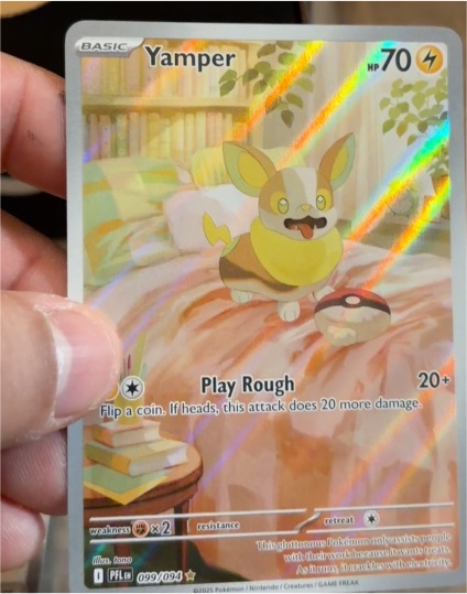 2021 Pokemon Phantasmal Flames #099 Yamper — front