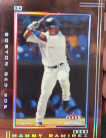 2003 Fleer Box Score #64 Manny Ramirez — front