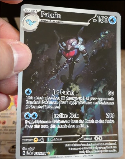 2024 Pokémon Scarlet & Violet Paldean Fates #225 Palafin — front