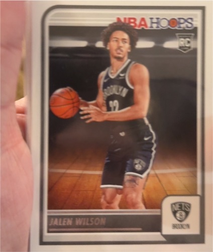2023 Panini NBA Hoops #258 Jalen Wilson — front