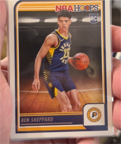 2023-24 Panini NBA Hoops #261 Ben Sheppard — front
