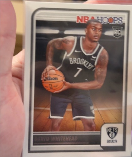 2023-24 Panini NBA Hoops #274 Dariq Whitehead — front