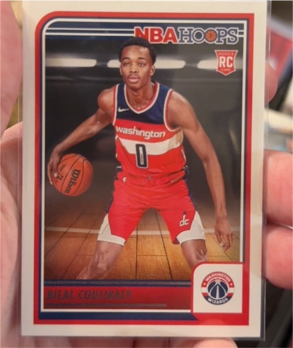 2023-24 Panini NBA Hoops #276 Bilal Coulibaly — front