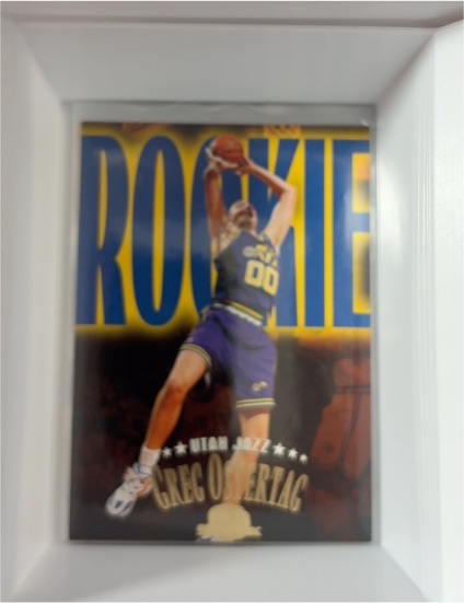 1995-96 SkyBox Premium #245 Greg Ostertag Rookie Utah Jazz — front