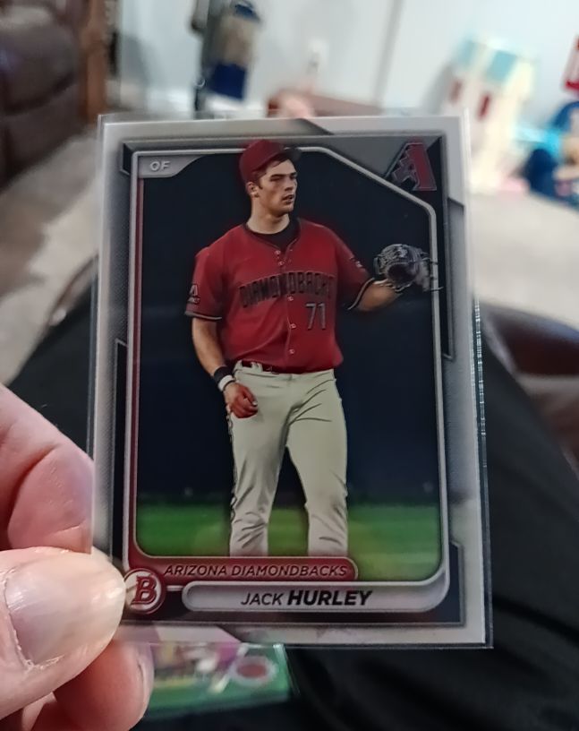2024 Bowman Chrome Prospects #BCP-104 Jack Hurley — front