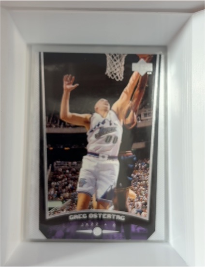 1998-99 Upper Deck #208 Greg Ostertag Utah Jazz — front