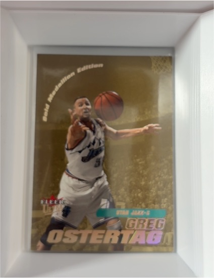 2000-01 Fleer Ultra Gold Medallion #169G Greg Ostertag — front