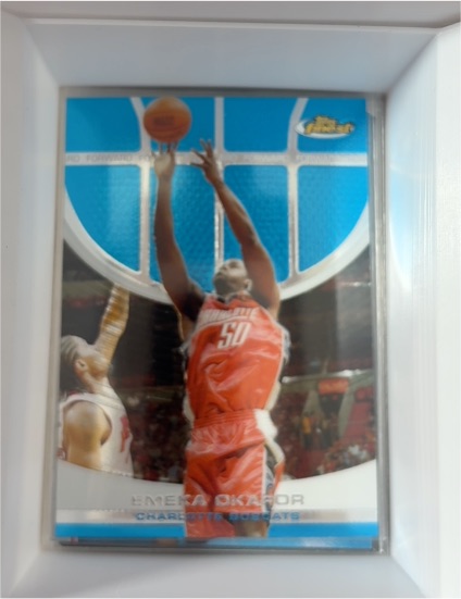 2005-06 Topps Finest #53 Emeka Okafor — front