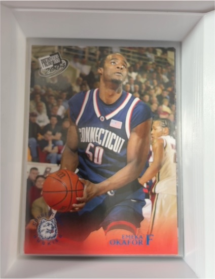 2004 Press Pass #20 Emeka Okafor — front