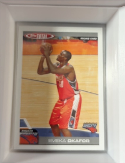 2004-05 Topps Total #345 Emeka Okafor Rookie Card — front