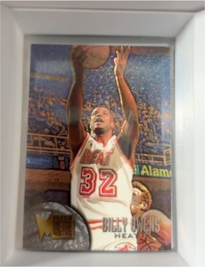1995-96 Fleer Metal #57 Billy Owens — front