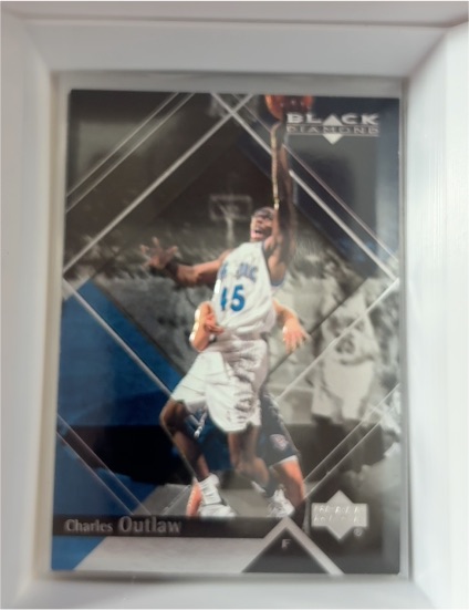 1999-00 Upper Deck Black Diamond #58 Charles Outlaw — front