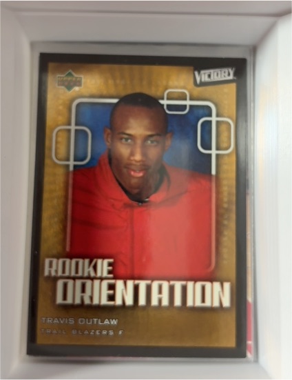 2003-04 Upper Deck Victory #123 Travis Outlaw Rookie Orientation — front