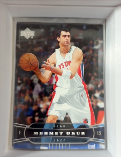 2004 Upper Deck #194 Mehmet Okur — front