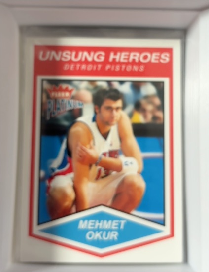 2003-04 Fleer Platinum #148 Mehmet Okur Unsung Heroes — front