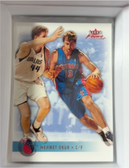 2003-04 Fleer Focus #55 Mehmet Okur — front