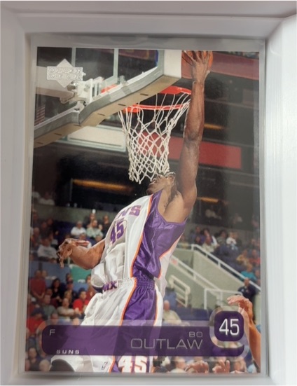 2002 Upper Deck #45 Bo Outlaw — front