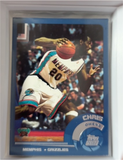 2002-03 Topps #219 Chris Owens — front